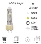 Metal Ampul 70w