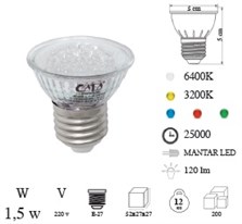 Mantar Led Ampul (1.5 w)