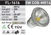 5w Gu10 Duy Cob Led Ampul