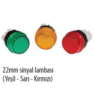 22mm Sinyal Lambas