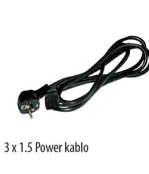 3X1,5 Power Kablo