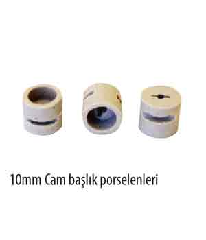 10 mm Cam Balk Porselenleri 100 Adet