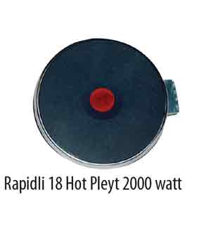 Rapidli 18 Hot Pleyt 2000 W