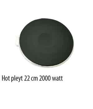 Hot Plate 22 cm 2000 W