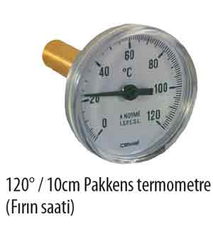 120 /10cm Pakkens Termometre