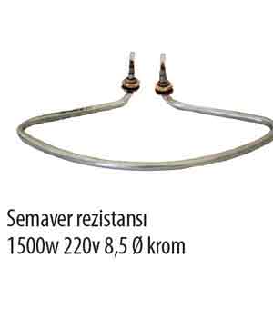 Semaver Rezistans 1500 W 220V 8,5Q Krom