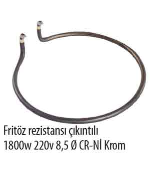Fritz Rezistans kntl 1800W 220V  8,5Q CR-N Krom