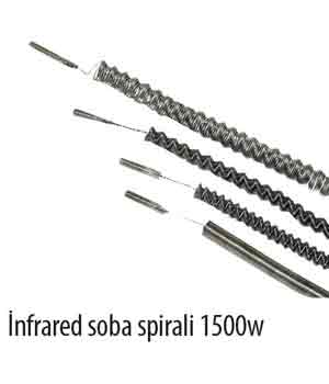 1500 W nfrared Soba Spirali 