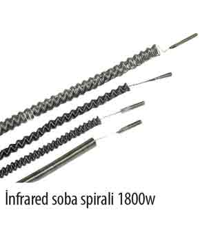 1800W nfrared Soba Spirali