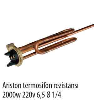 Ariston Termosifon Rezistans 2000W 220V 6,5Q 1/4