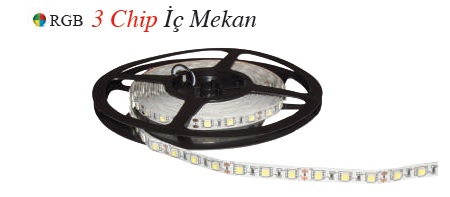 Rgb 3 ipli 60 Ledli  Mekan erit Led