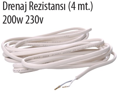 200w 4 Metre Drenaj Rezistans