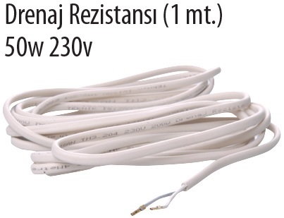 50w 1 Metre Drenaj Rezistans