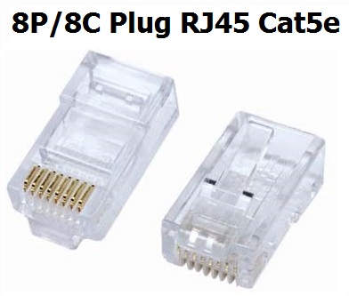 8P/8C Plug RJ45 Cat 5
