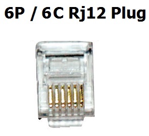 6P6C RJ12 Plug