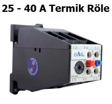 OAG 25 - 40 A Termik Rle