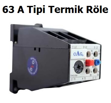 OAG 63 Amper Termik Rle