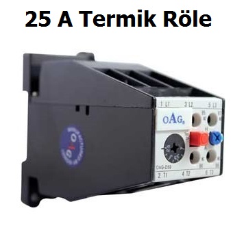 OAG 25 Amper Termik Rle