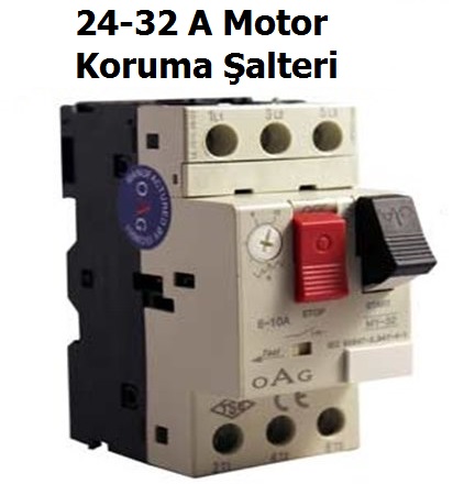 OAG 24-32 A Motor Koruma alteri