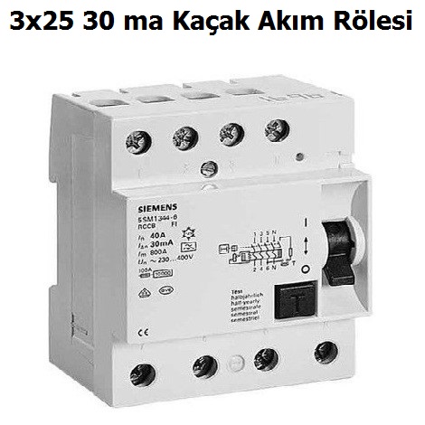 3x25 30 ma Trifaze Kaak Akm Rlesi