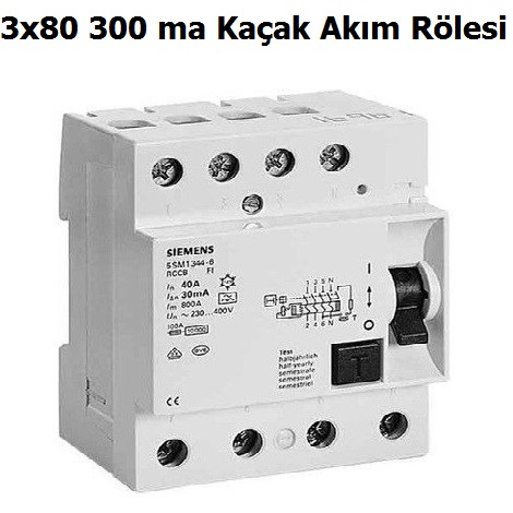 3x80 300 ma Trifaze Kaak Akm Rlesi