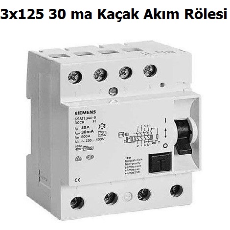 3x125 30 ma Trifaze Kaak Akm Rlesi