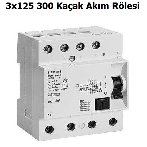 3x125 300 ma Trifaze Kaak Akm Rlesi