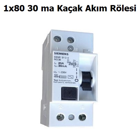 1x80 30 ma Monofaze Kaak Akm Rlesi