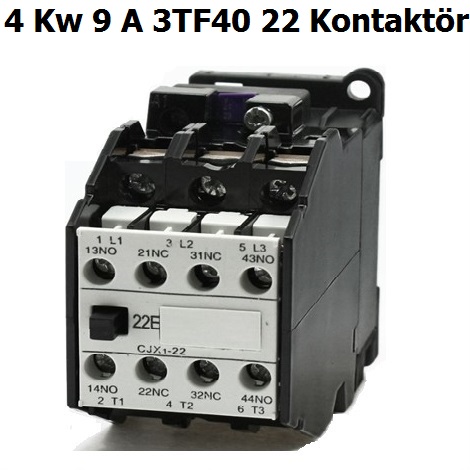 4 Kw 9 Amper 3RT2016 Kontaktr