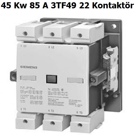 45 Kw 85 Amper 3RT2046 Kontaktr