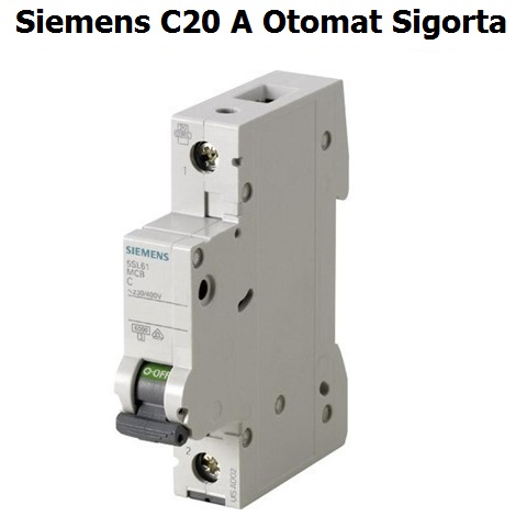 Siemens C 20 Amper Otomat Sigorta