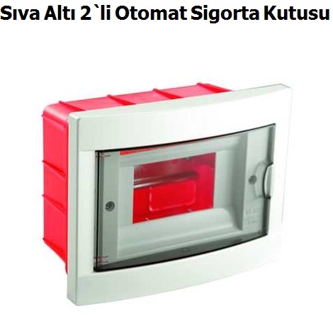 Sva Alt 2`li Otomat Sigorta Kutusu