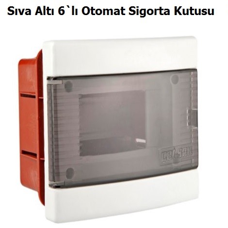 Sva Alt 6`l Otomat Sigorta Kutusu