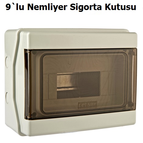 9`lu Nemliyer Otomat Sigorta Kutusu