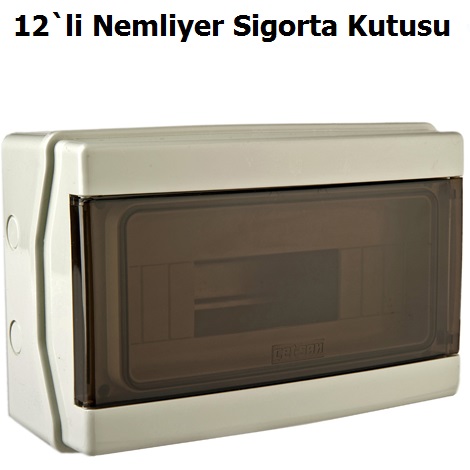 12`li Nemliyer Otomat Sigorta Kutusu