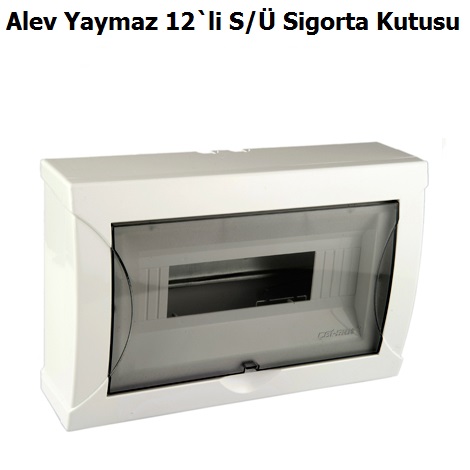 Alev Yaymaz 12`li Sva st Otomat Sigorta Kutusu