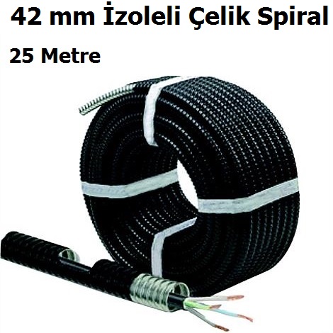 42 mm zoleli elik Spiral Boru