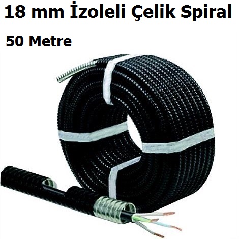 18 mm zoleli elik Spiral Boru