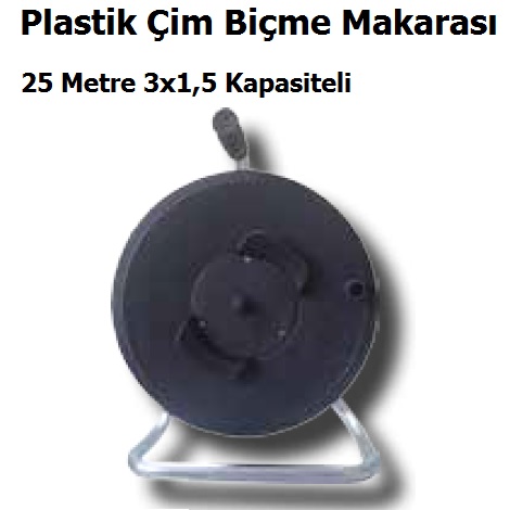 3x1,5 Kapasiteli Plastik Kablo Makaras