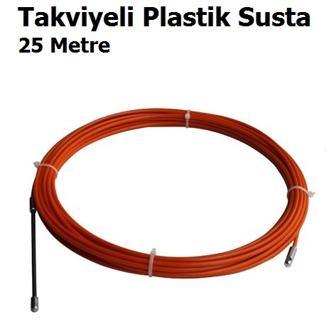 25 Metre Takviyeli Plastik Susta