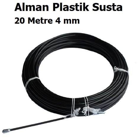 20 Metre 4 mm Plastik Susta