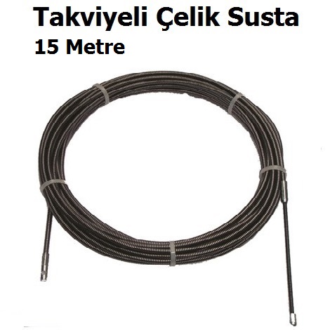 15 Metre Takviyeli elik Susta