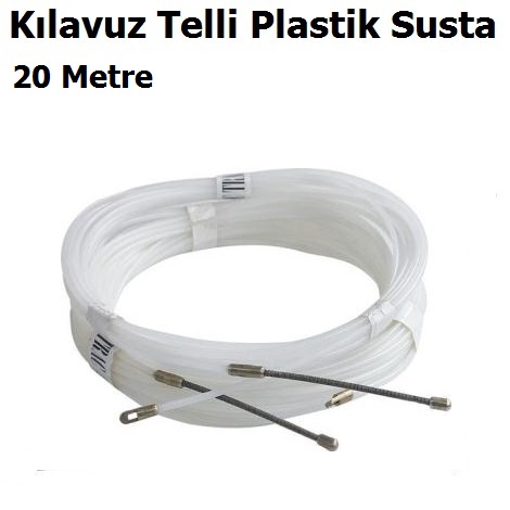 20 Metre Klavuz Telli Plastik Susta