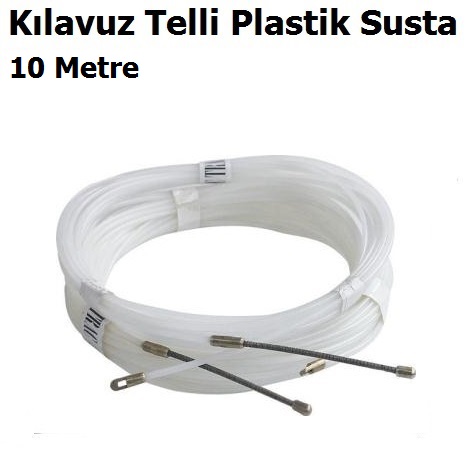 10 Metre Klavuz Telli Plastik Susta