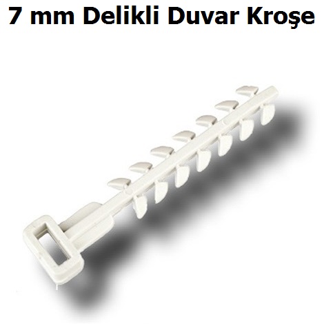 7 mm Delikli Duvar Kroe