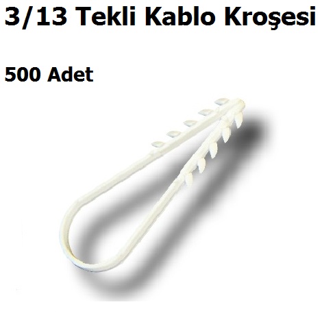 3/13 Tekli Kablo Kroesi