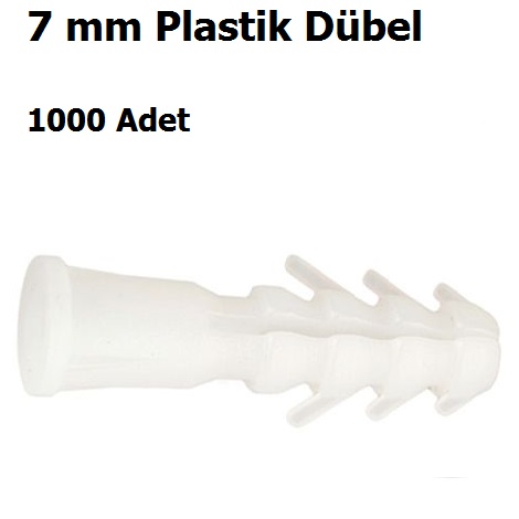 7 mm Plastik Dbel
