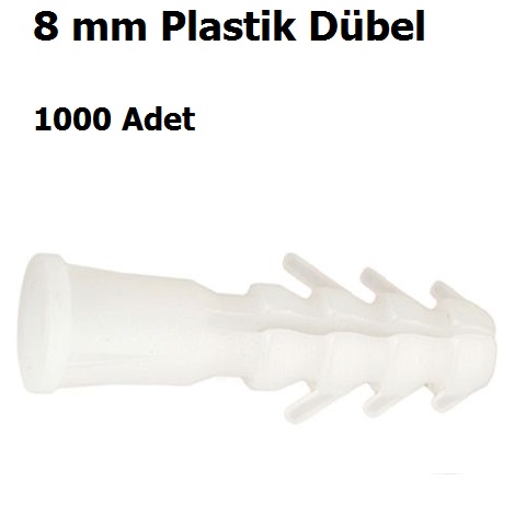 8mm Plastik Dbel