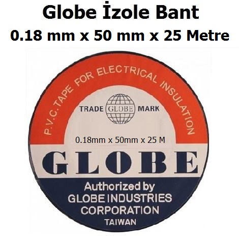 50 mm x 25 Metre Globe zole Bant