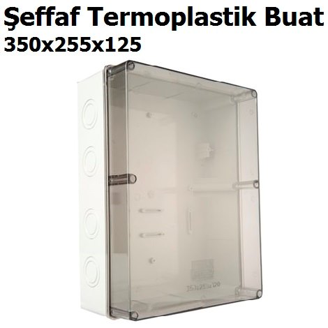 350x255x125 effaf Polikarbonat Termoplastik Buat